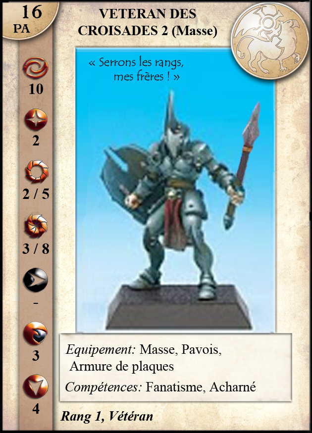 Vétéran des Croisades Griffon 2 (Masse)